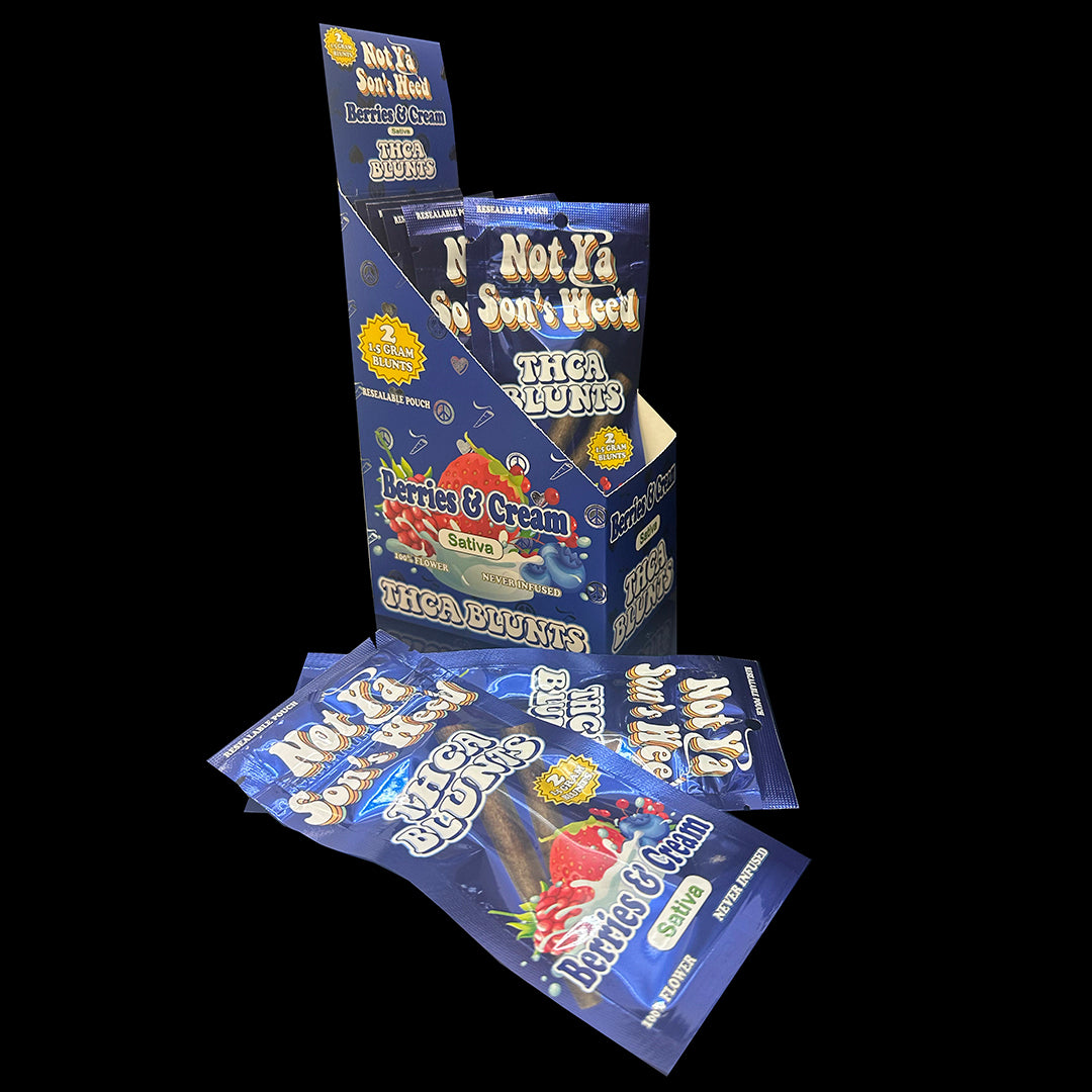 Not Ya Son's Weed - THC-A PREROLL BLUNTS - Box of 10 Pouches