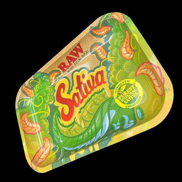 RAW Rolling Tray - Sativa