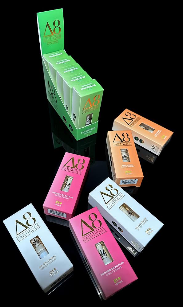 DELTA 8 2 GRAMS CART – 5 COUNT BOX