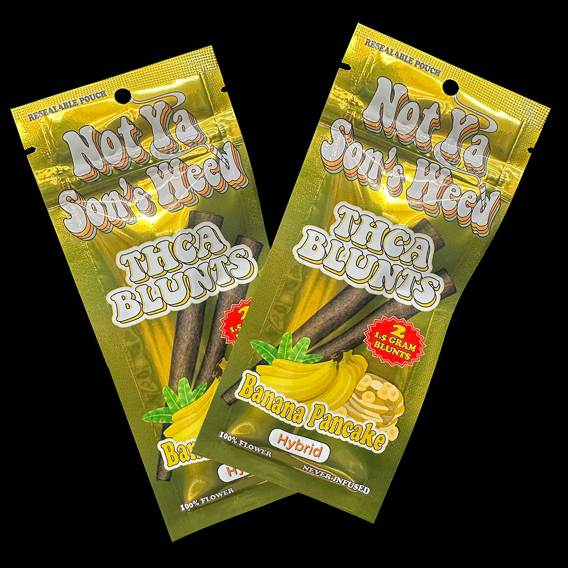 THC -A  PRE ROLL BLUNTS - 1 Pouch  - 2 Blunts