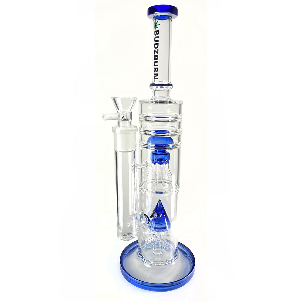 11"  BUDZBURN  LARGE CONE BONG