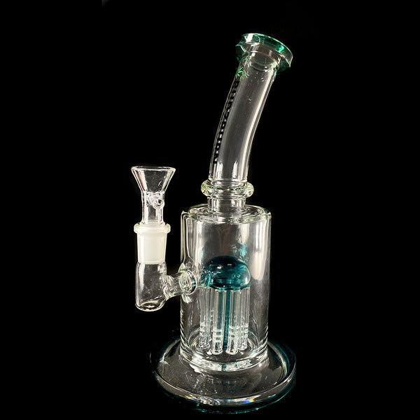 8"  BUDZBURN Curvy Jelly Bong