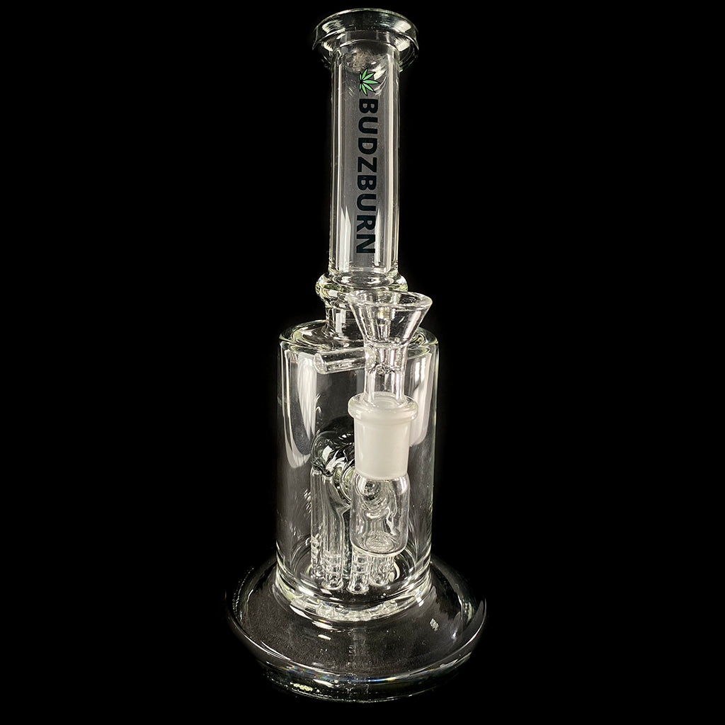 8"  BUDZBURN Curvy Jelly Bong