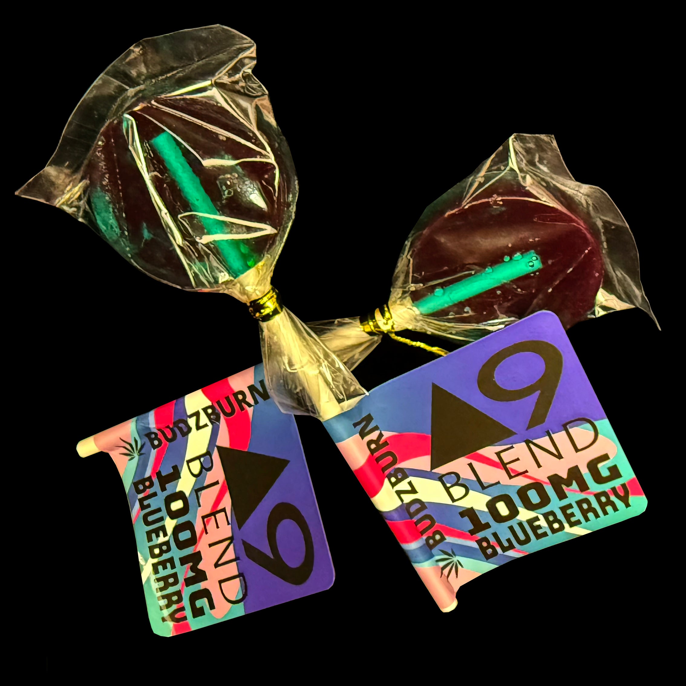 DELTA 9 THC LOLLIPOPS - 100MG - 20 Count