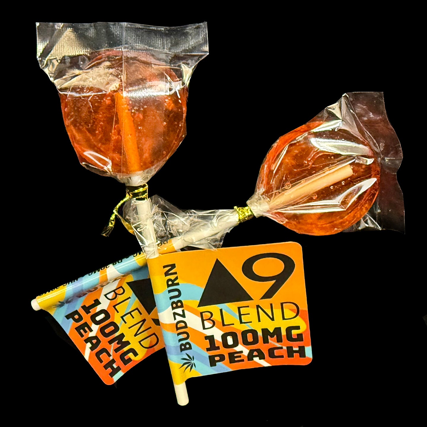 DELTA 9 THC LOLLIPOPS - 100MG - 20 Count