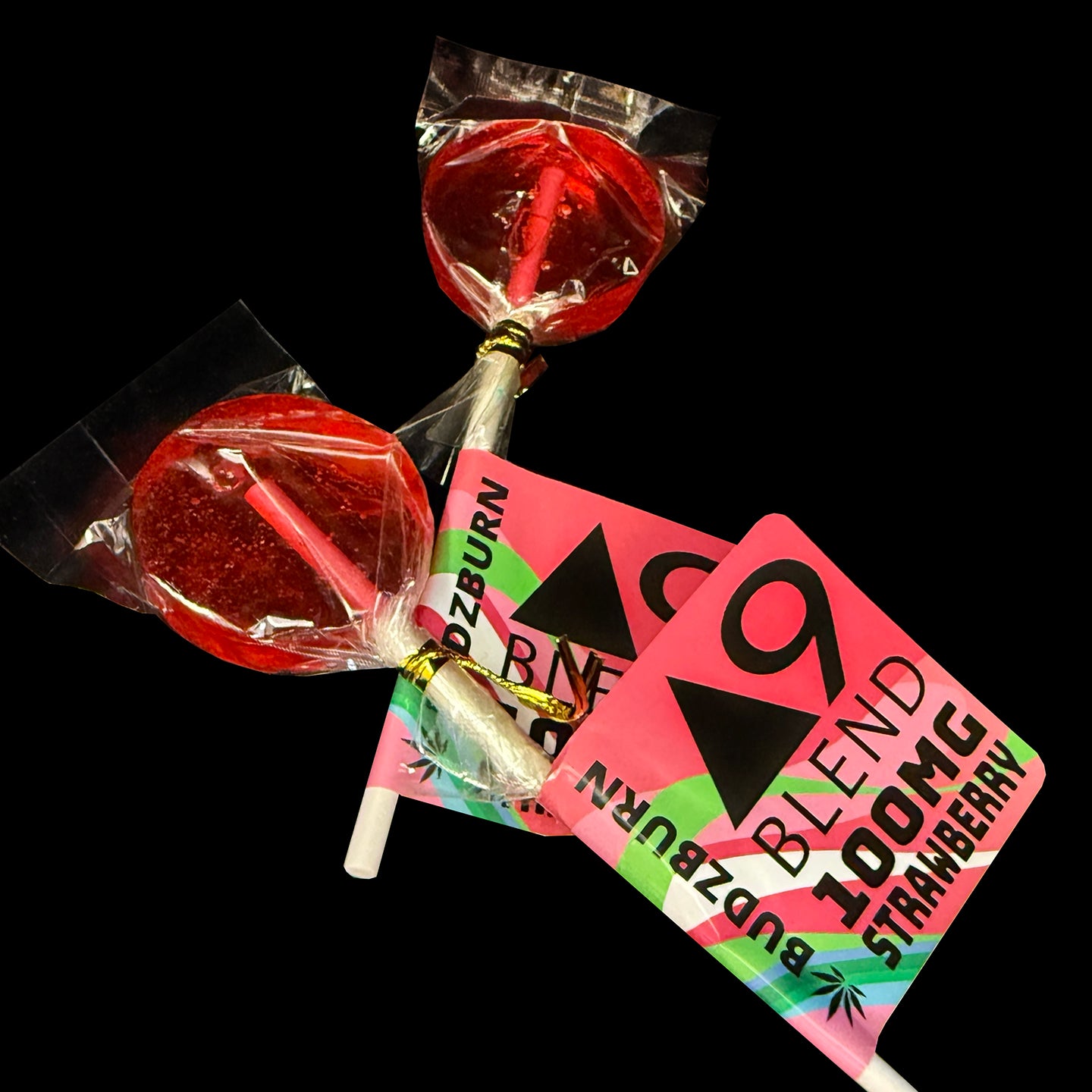 DELTA 9 THC LOLLIPOPS - 100MG - 20 Count