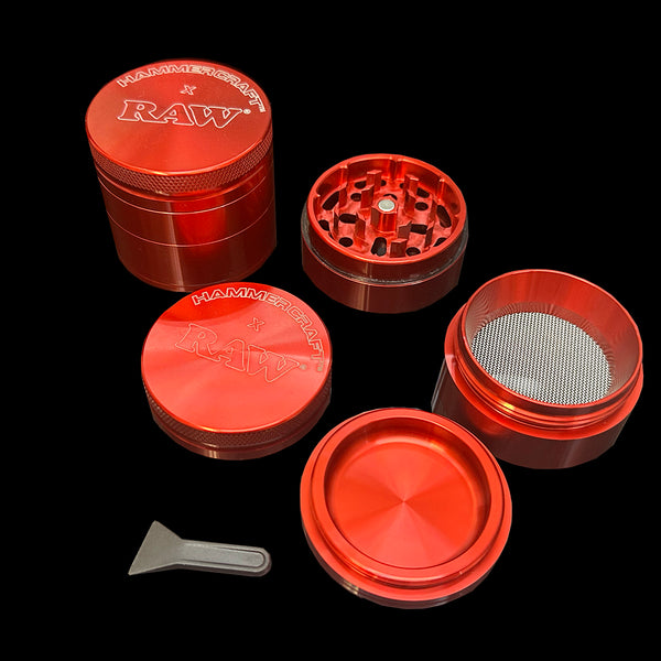 RAW X Hammercraft 4 Piece Grinder