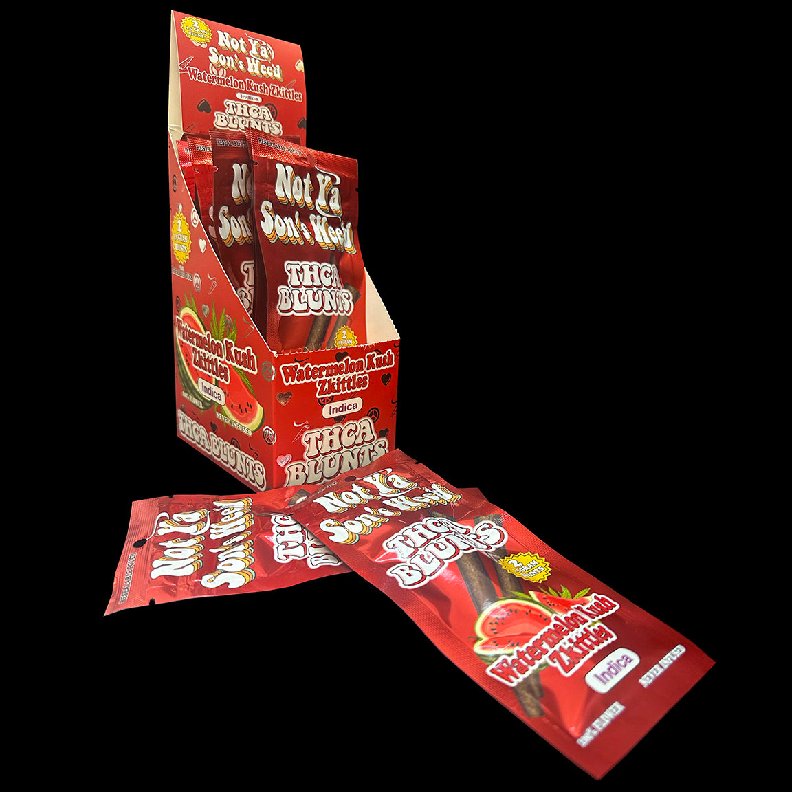 Not Ya Son's Weed - THC-A  PREROLL BLUNTS - Box of 10 Pouches