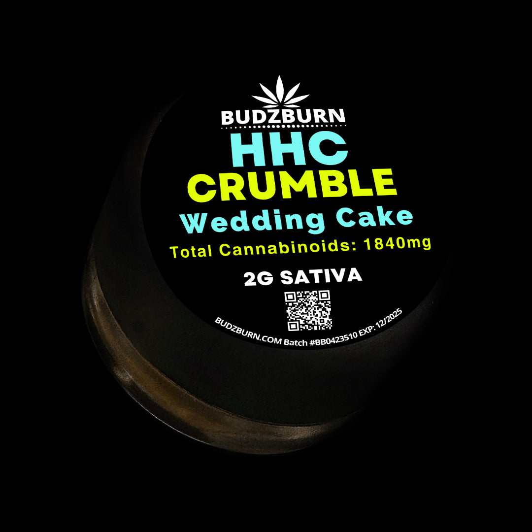 HHC CRUMBLE WEDDING CAKEHYBRID Budzburn