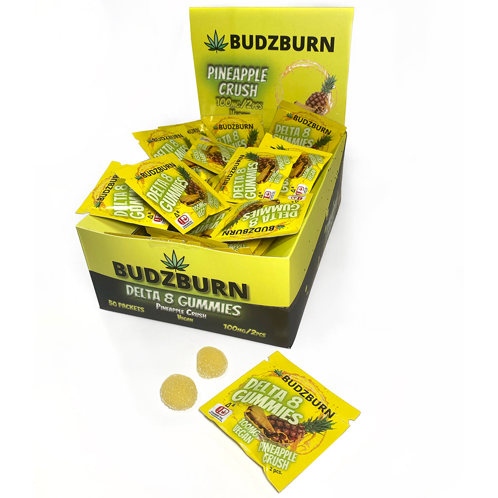 Delta 8 THC Gummies 100mg 2 Pack Budzburn