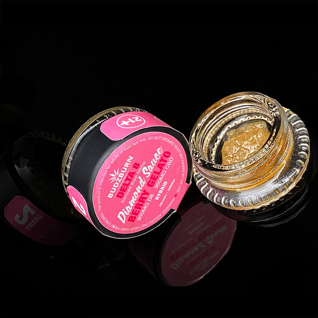 Buy1Get1 FREE! FLASH SALE! Delta 8 Diamond Sauce Berry Gelato Hybrid