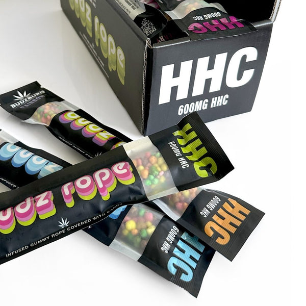HHC BUDZ ROPE 600MG - Box of 15